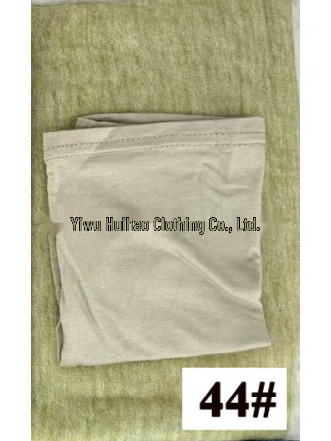 High-Texture Tie-Dye Rayon Headscarf Set: Soft, Wrinkled, Vintage-Style Muslim Shawl