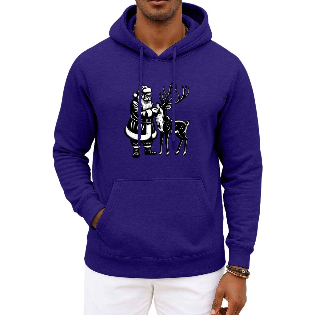 Men's  And  Women's  Christmas  Hooded Hood  Long Sleeves  Hoodie