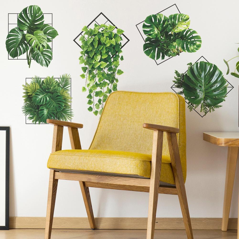 

Green Ivy Pattern Wall Stickers for Home Decoration on Smooth Surfaces Including Glass Tile Plastic Painted Walls and Metal China Mainland