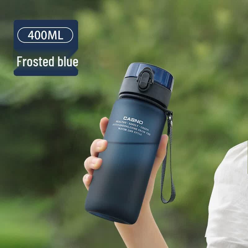 Portable Large Capacity Sports Water Bottle with Straw