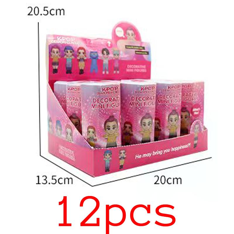 En Stock Periféricos Kpop Anime Cazadores de Demonios Figuras de Acción Juguete Lindo Misterioso Modelo Anime Muñeca Regalos de Navidad para Niños