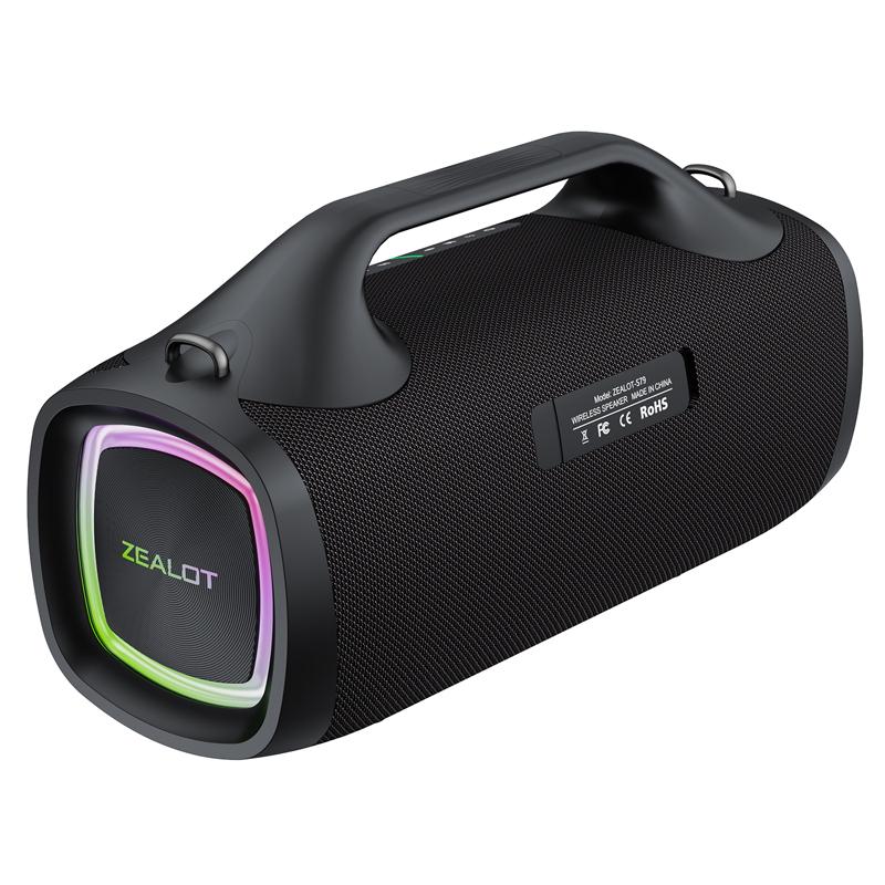 Portable Party Speaker 100W Power Large Battery Wireless Speaker Strong Bass Outdoor ZEALOT Speaker S79