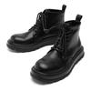 Martin boots men's British style new commuter versatile high-top leather shoes platform-soled medium-help tooling boots 22726-R