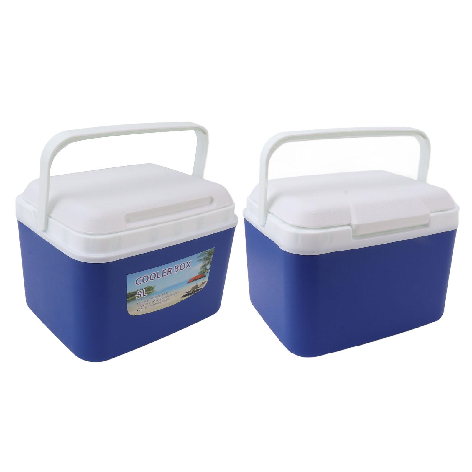 5L Cooler Box Portable Insulin Cooler Box Home Camping Portable Refrigerated Food Cooler