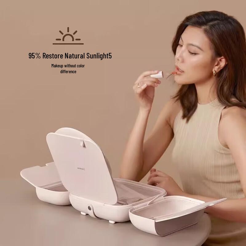 AMIRO Portable LED Makeup Mirror