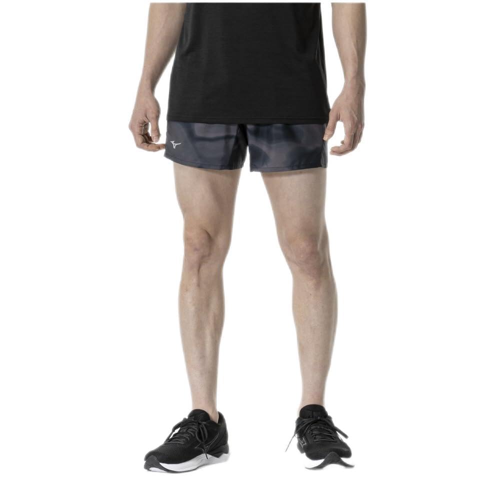 

Mizuno Стандартная беговая одежда J2MBA520 Графический Размер S Мужской Узор/Черный (J2MBA520)