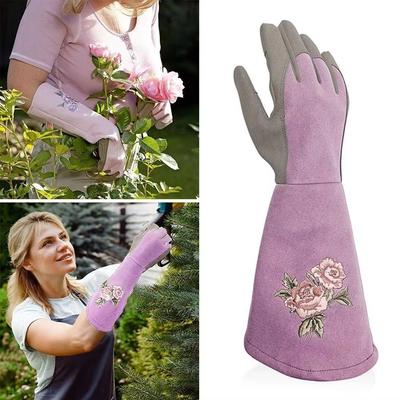 Guantes de Jardinería Duraderos Guantes de Podar Impermeables Guante de Trabajo Guantes a Prueba de Espinas Poda de Rosas