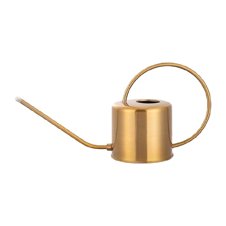 Watering Can Small Watering Can for Indoor Plant Stainless Steel Indoor Watering Can with Long Spout 1300ml