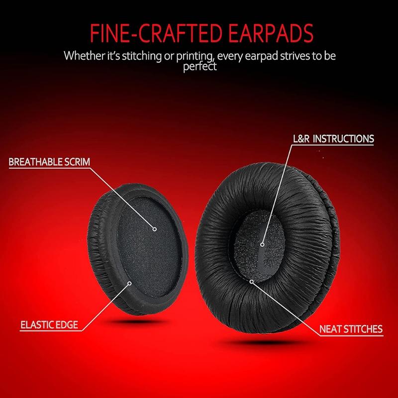 1Pair Ear Pad Cushion Cover Earmuffs for WH-CH500 510 ZX330BT 310 110 600 V250 70mm Headphones Comfortable To Wear