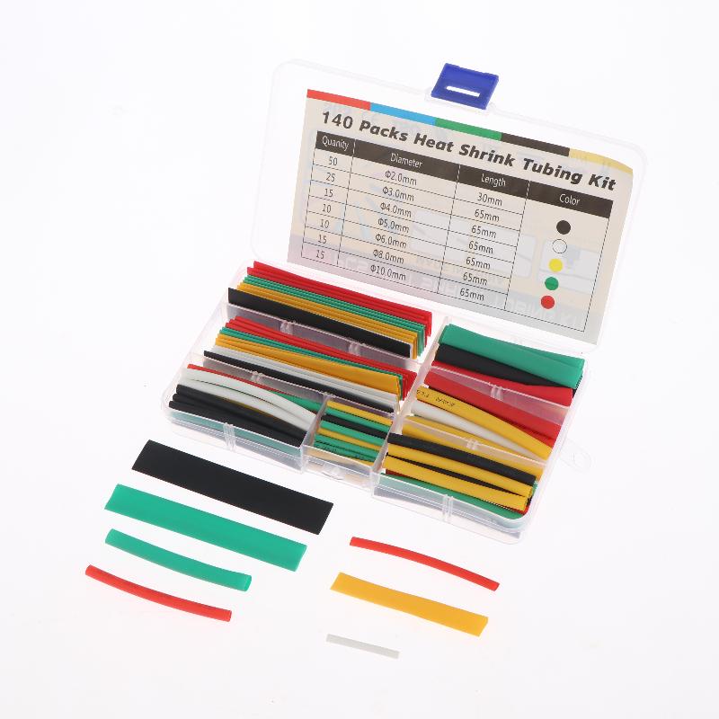 1 Set Elektrische Isolatie Krimpkous Kit Eventronic Elektrische Draad Kabel Wikkel Assortiment Krimpkous 2:1
