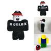 Rozkošná měkká plyšová hračka Roblox s odnímatelným kloboukem Ideální plyšová panenka na vánoční dárky