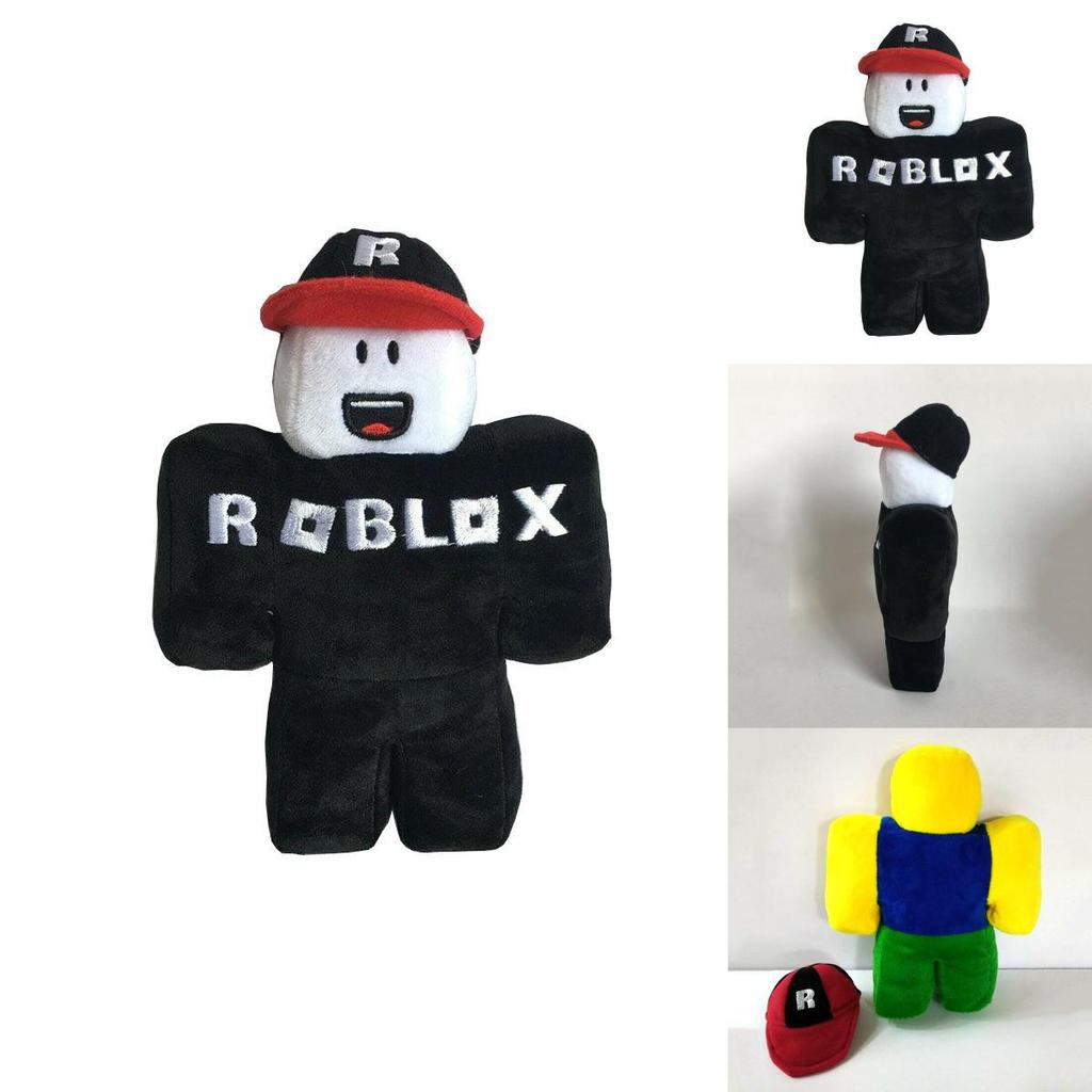 Rozkošná měkká plyšová hračka Roblox s odnímatelným kloboukem Ideální plyšová panenka na vánoční dárky