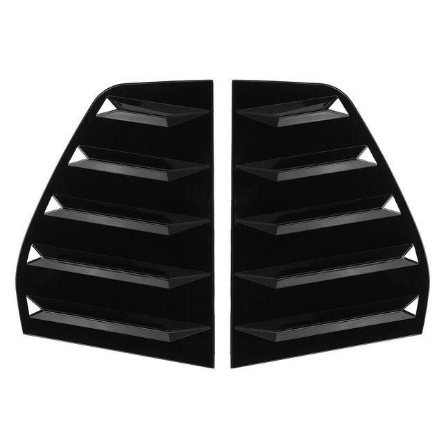 EIN Paar Hinten Fenster Lamellen Fensterläden Für Volkswagen Golf 6 MK6 2010 2011 2012 2013 2014 Seite Vent Trim