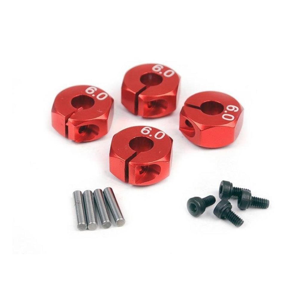 4pcs Aluminum Drive Hubs 6 7 mm RC Car Accessories Durable Crawler Wheel Parts for HSP HPI Tamiya
