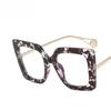 Vintage Square Fram Metal Eyewear Anti Blue Light Glasses Goggles Oversized Sunglasses Lentes  Mujer Lentes