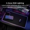 Glorious Mouse Pad 2 GLED XXL Black RGB Lighting Cloth Gaming Mouse Pad X MS0774 (915 460mm) GLO-MP2-GLED-XXL-B