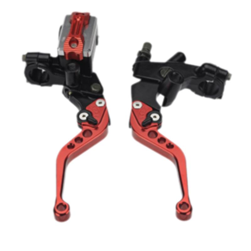 For 22MM Handlebar Compatible Motorcycle Handlebar Master Cylinder Levers Handle Hydraulic Brake Pump Clutch Adjustable Hand