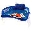 Kids Travel Tray Car Seat Activity and Play Tray Organizer for Children and Toddlers Lap Desk with Tablet Phone Holder Foldable