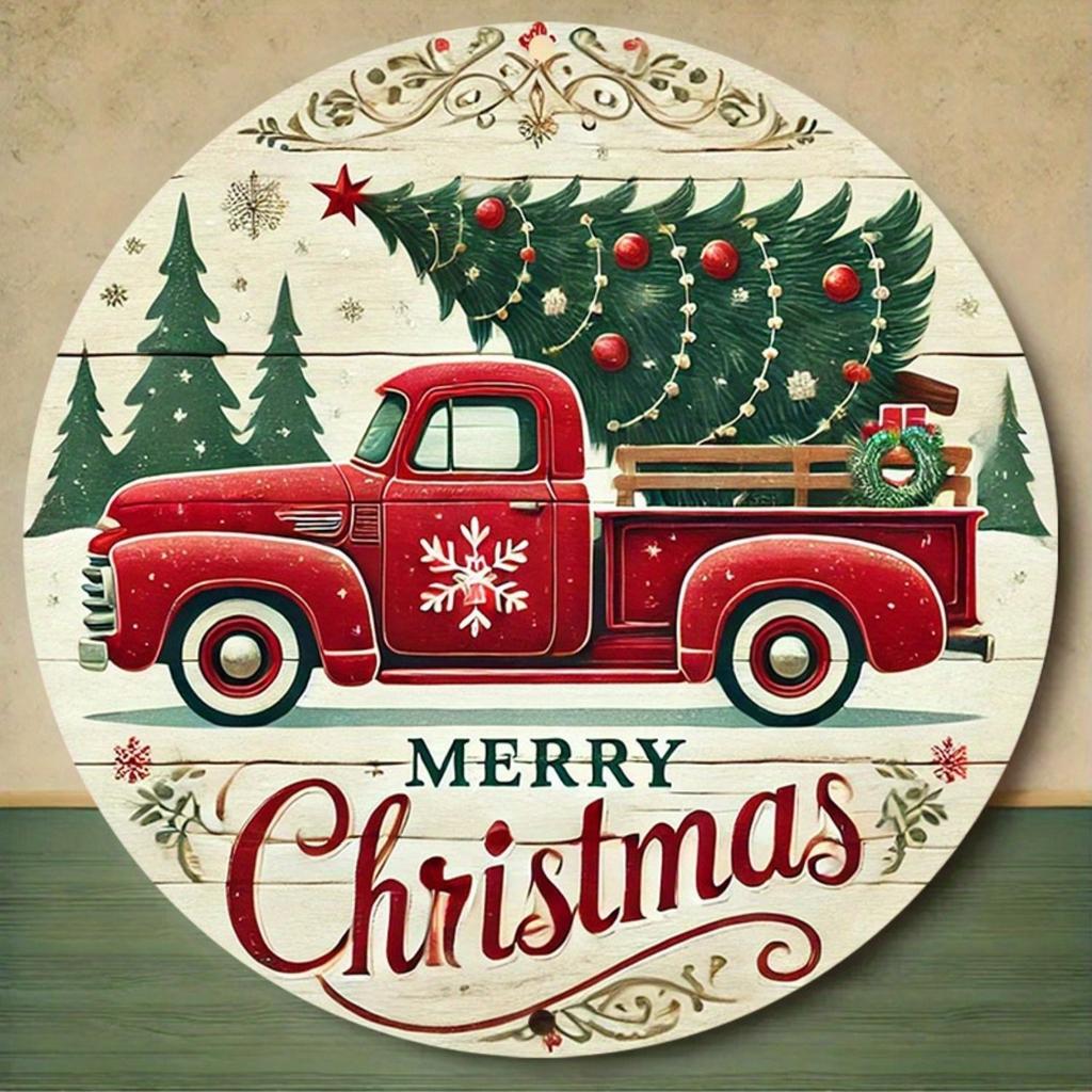 2D Flat Metal Wall Sign Decor