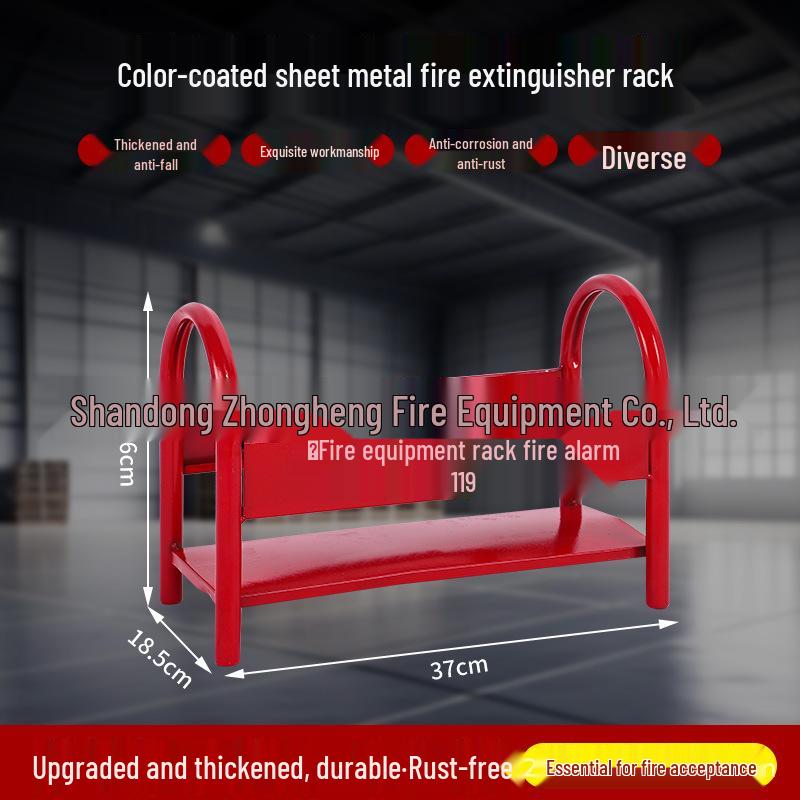 Thickened Stainless Steel Fire Extinguisher Box for 4kg Extinguishers