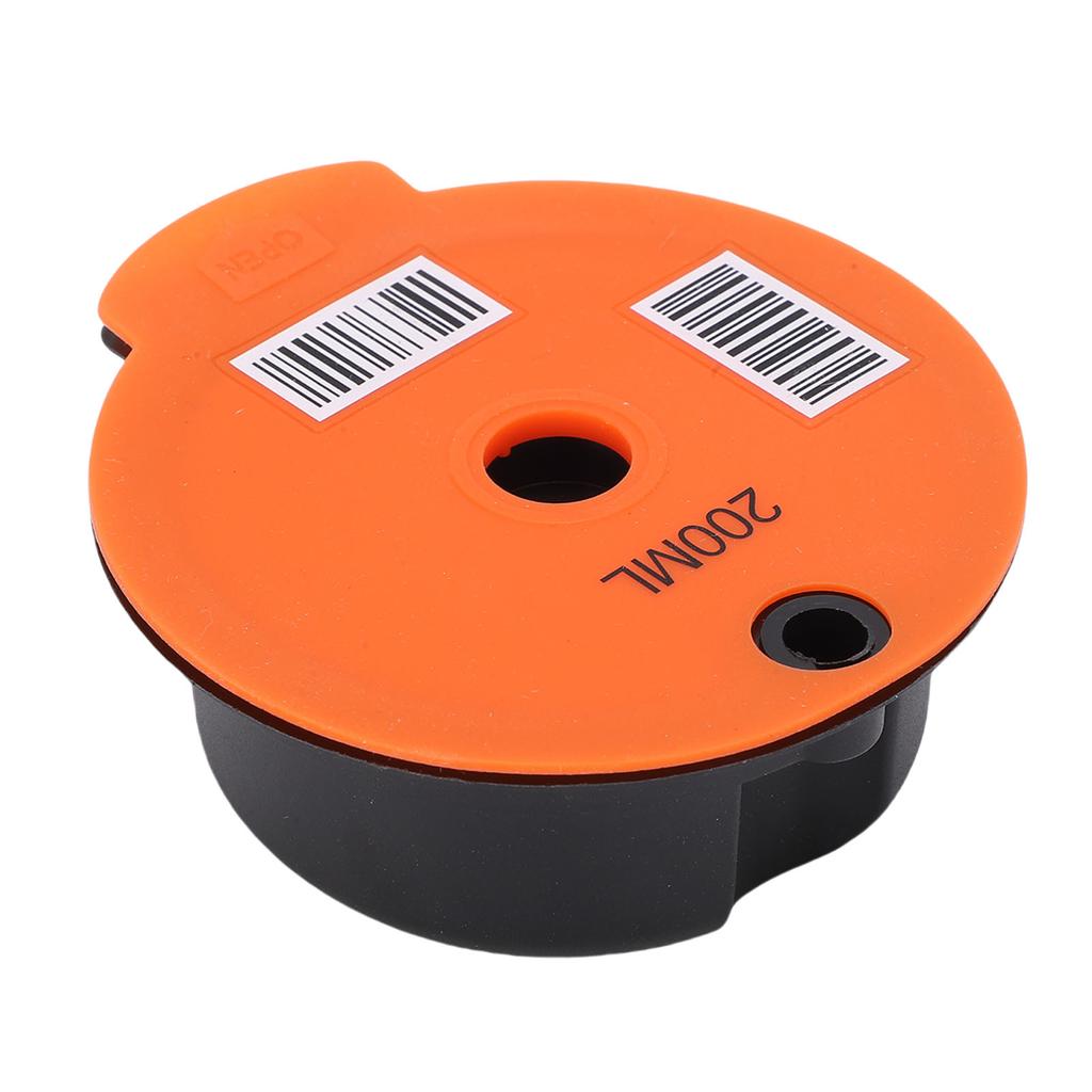 Refillable Reusable Coffee Capsule Pod Filter Coffee Machine Accessory with Spoon Brush Easy To Clean 200ML