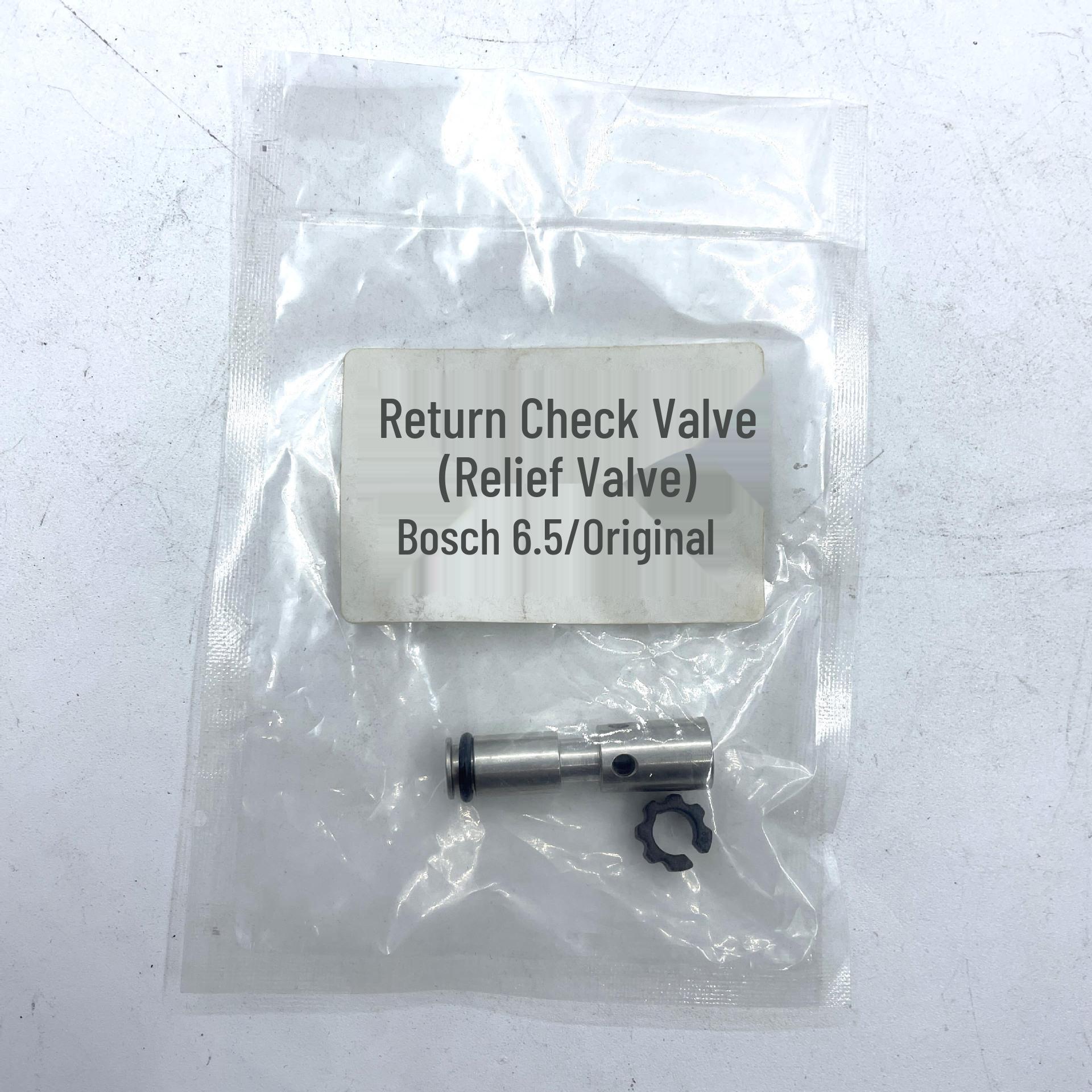 

Compatible with Bosch 6.5 Urea Pump Return Check Valve and Overflow Valve.