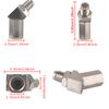 O2 Oxygen Sensor Spacer 90 Degree or 45 Degree Universal O2 Oxygen Sensor Extender O2 Bung Extension Catalytic Converter