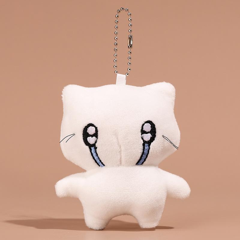 Arrival New Popular Headphone Cat Cartoon Stereo Modelling Cute Plush Doll Toy Bag Pendant For Girl Couple Korea Key Chains Gift