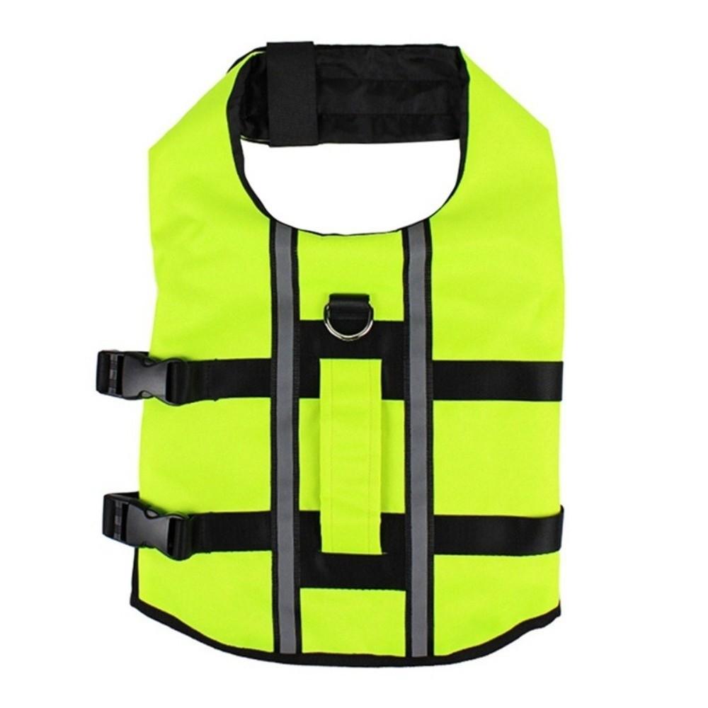 Adjustable Dog Life Jacket High Buoyancy Puppy Swimwear Dog Supplies Safety Swimming Suit  Beach