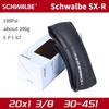 SCHWALBE Original SX-R 20x1.60/20x1.85/20x1 1/8 Folding Tire for BMX Bike Small Wheel Folding Bicycle Cycling Parts