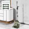 JINGRUIXIANG Transparent Broom and Dustpan Set