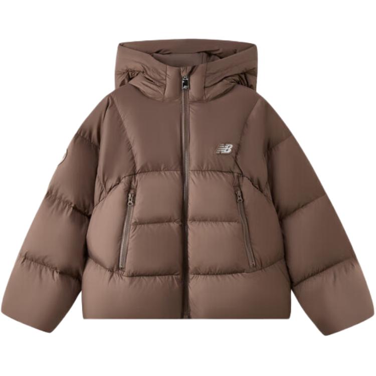 New Balance Kids Down Jackets Hooded Non Detachable Moderate 7PF43022-BW 130