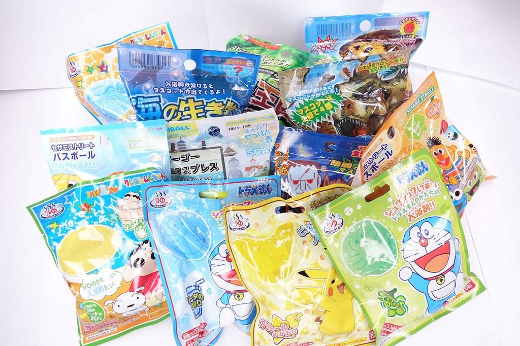 Bath Salts Bath Bomb Assortment for Includes Random Great Value for Bath Character Bath Toys "mdk" Set, 12-Piece Boys, Contents, Kids, Balls,