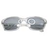 Clear x Light Smoke Fashion Glasses Stylish Eyeglasses for Men and Clear UV [Berkuto] (Non-prescription) Women, Square, Wellington, Lenses, Colored,