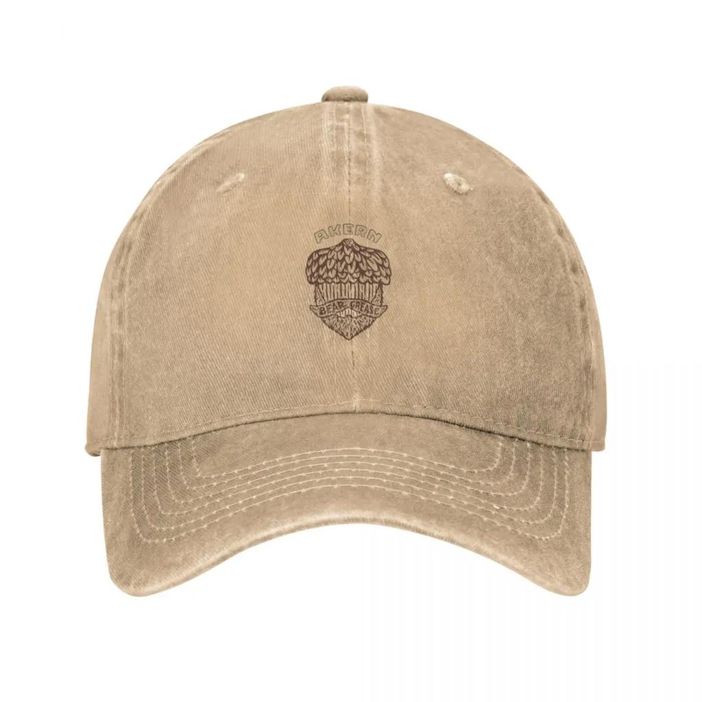 BEAR GREASE AKERN Baseball Cap Wild Ball Hat Designer Hat GentleUnisex Hat Unisex Unisex Womens