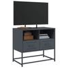 Vidaxl Szafka Pod Telewizor, Antracytowa, 68X39X60,5 Cm, Stalowa