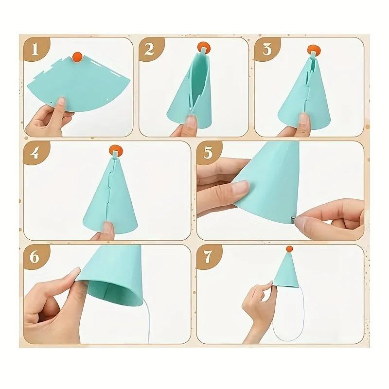 6pcs Pet Party Hat Colorful Mini Party Hats for Stuffed Animals Pet- Assorted Birthday Hats for Doll Dogs Cats Rabbits Puppies