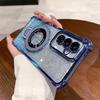 Glitter Shockproof Phone Case For Samsung A53 A52 A32 A13 A23 A33 A73 A12 A22 A02 A03 Core Magnetic Bracket Holder Bumper Cover