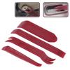 4Pcs Car Stereo Radio Pry Tools Kit Door Clip Panel Dashboard Hand Held Removal Install Tools