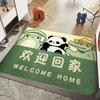 Cartoon Cute Non-Slip, Easy-Clean Entrance Coir Mat - Wear & Dirt Resistant, Cuttable Carpet for Hallways