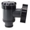 Replacement Swimming Pool Filter Pump Plunger Valve Easy On/Off Compatible with 1 1/2 Hoses and 2 1/2 Fittings