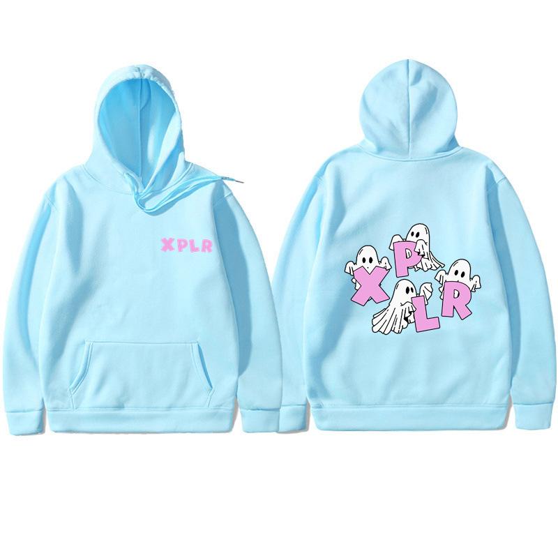 Autumn Winter Hoodies Sam And Colby Pullover XPLR Hooded Printed Men Hoodie Youtube Casual Unisex Sweatshirt Hip Hop Hoody Streetwear