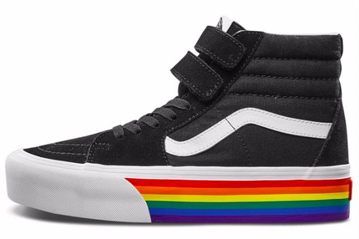 Sk8 Vans-Hi V Платформа Радуга Женские VN0A45K4VSV 36