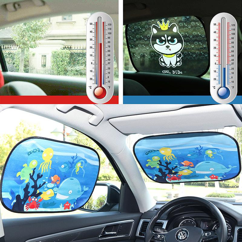 Tendalino Parasole per Auto Protezione UV Assorbimento Elettrostatico Parasole per Finestrino Auto per Bambini Tenda Universale per Auto Parasole da Esterno