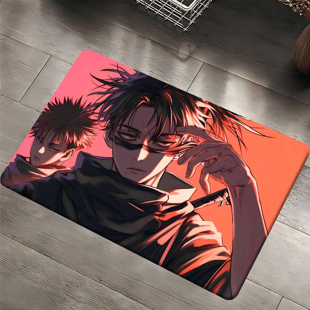 Jujutsu Kaisen Choso Yuji Maty do Pokoju Antypoślizgowe Wchłaniające Wodę Długi Pasek Poduszka Mata do Sypialni Dywany Gospodarstwa Domowego