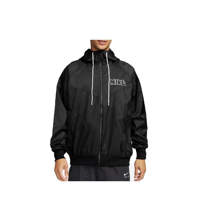 Nike Jackets Men's Black Hooded Moderate Other DX0694-010