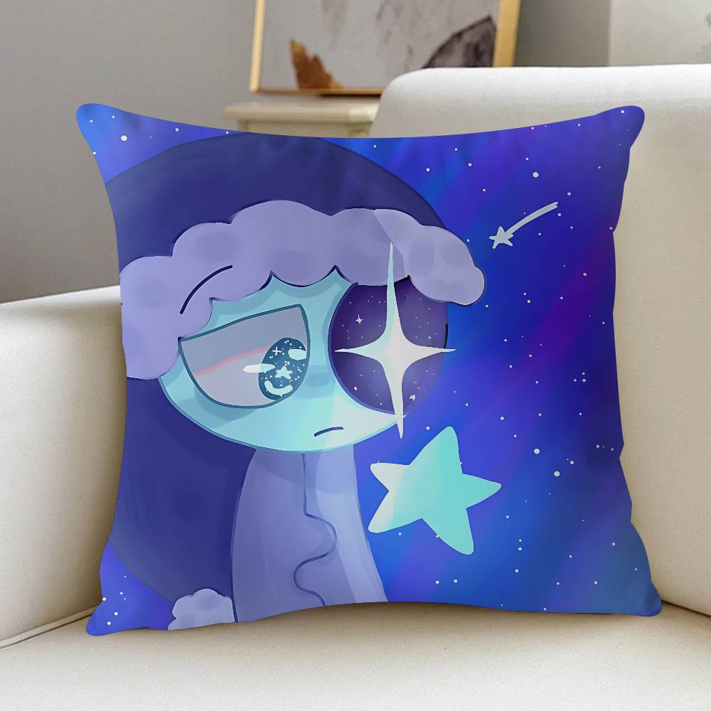 

D-Dandys W-World Губ Басси Астро Подушка Подарки Мебель для Дома и Офиса Спальня Диван Автомобильная Наволочка Чехол 45x45см 24x24Inch