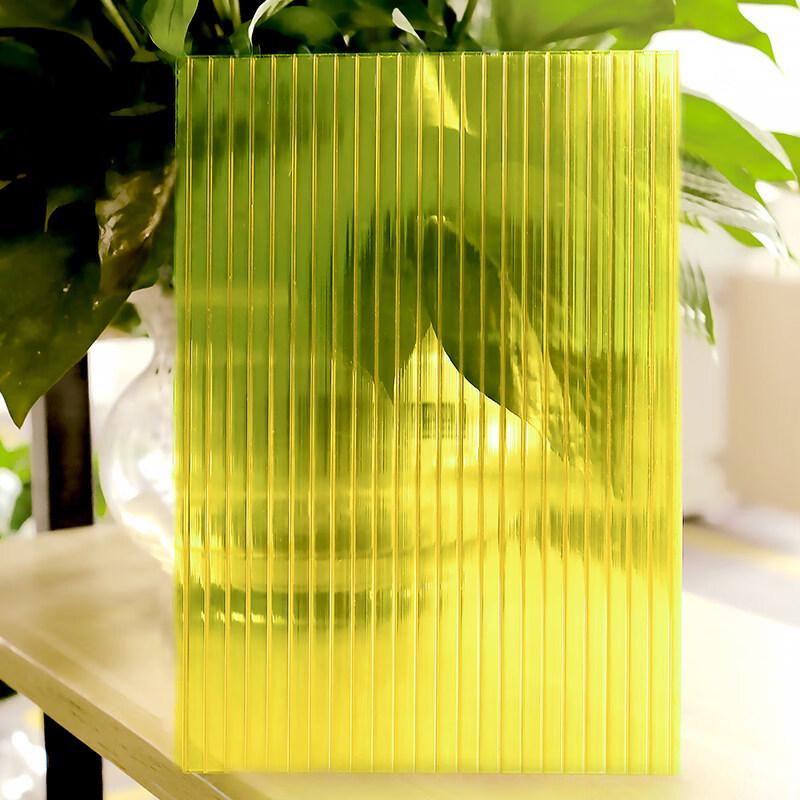 Rongyu 6mm Transparent Twin-wall Polycarbonate Sheet