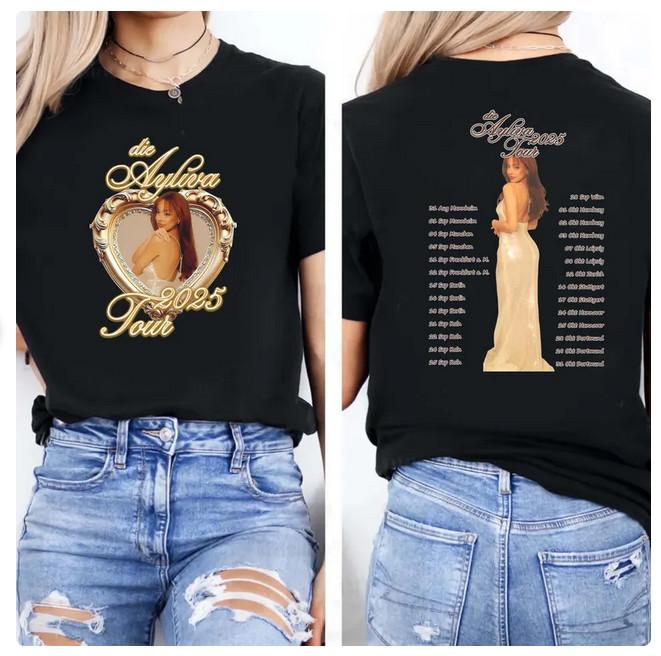 

Ayliva Tour 2025 Shirt Unisex Concert Merch amp Gift for Fans Classic T-Shirt Unisex T-Shirt L