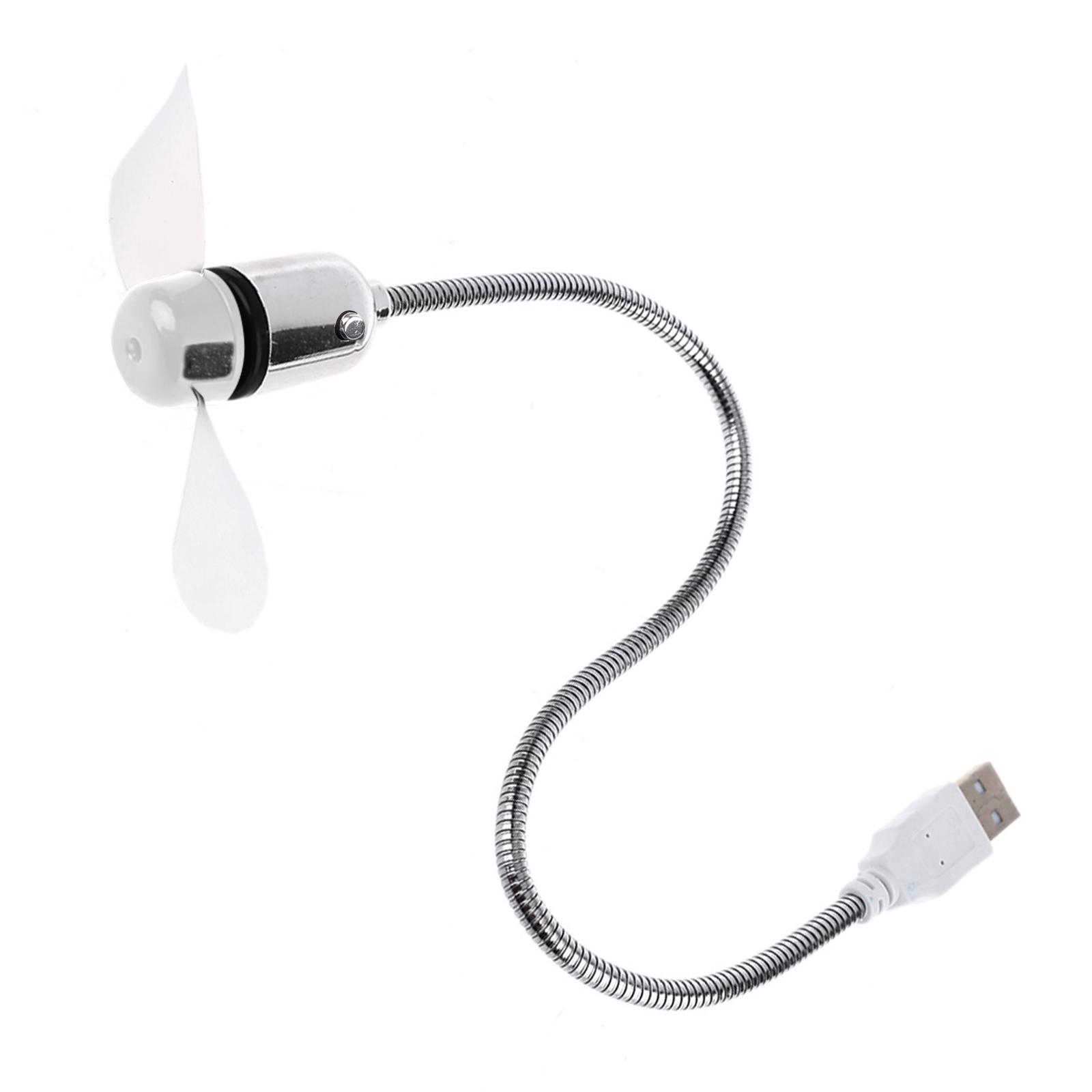 

Гибкий USB-вентилятор Охладитель для ноутбука Настольного ПК Компьютера USB-зарядное устройство